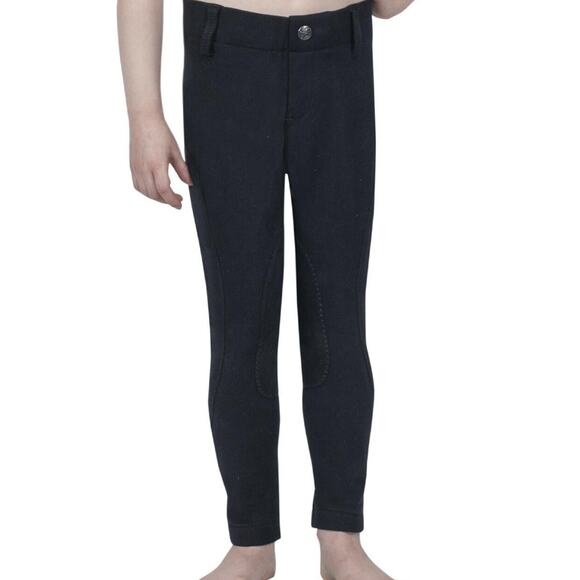 Elation Other - Elation Red Label Girls Black Pull On Riding Breeches Size 10 New